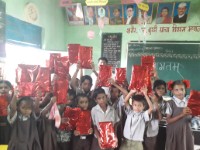 School stationery distribution Takechiwadi
